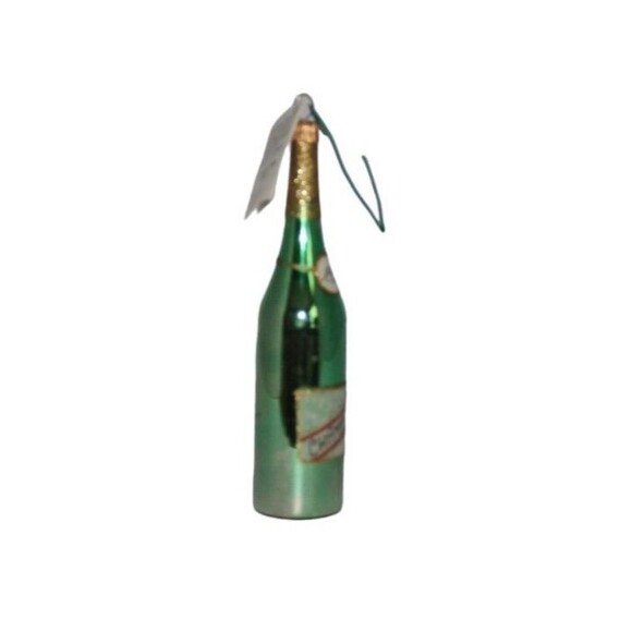 Christopher Radko Champagne Bottle 1995 Ornament Vintage - Picture 5 of 5